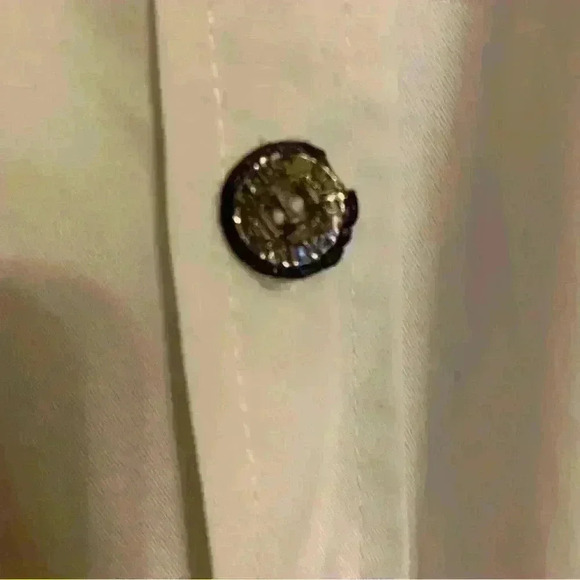 Asstseries Militare Series Men’s Cotton Long Sleeve White Shirt Size XL. - Picture 6 of 11